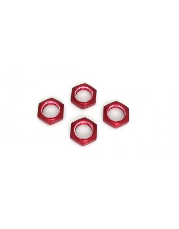 IFW336R Wheel nut with nylon(Red/4pcs) IFW336R  - KYOSHO RC